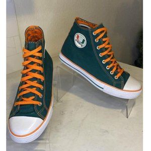 Miami Hurricanes High Top Sneakers - Women's Size 7